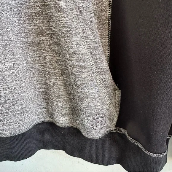 Roper RARE Heather Gray and Black Men's Hoodie Size M - Picture 3 of 7